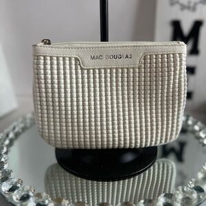 Cream Cosmetic Bag